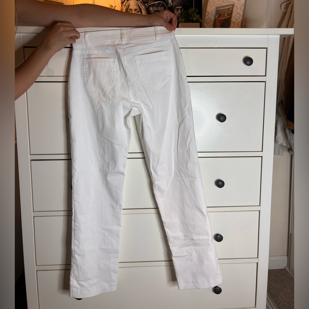 White Business Pants